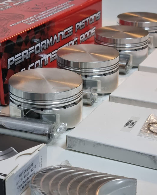 Mitsubishi 4G15T Colt Wilson Engineering Forged Piston Set
