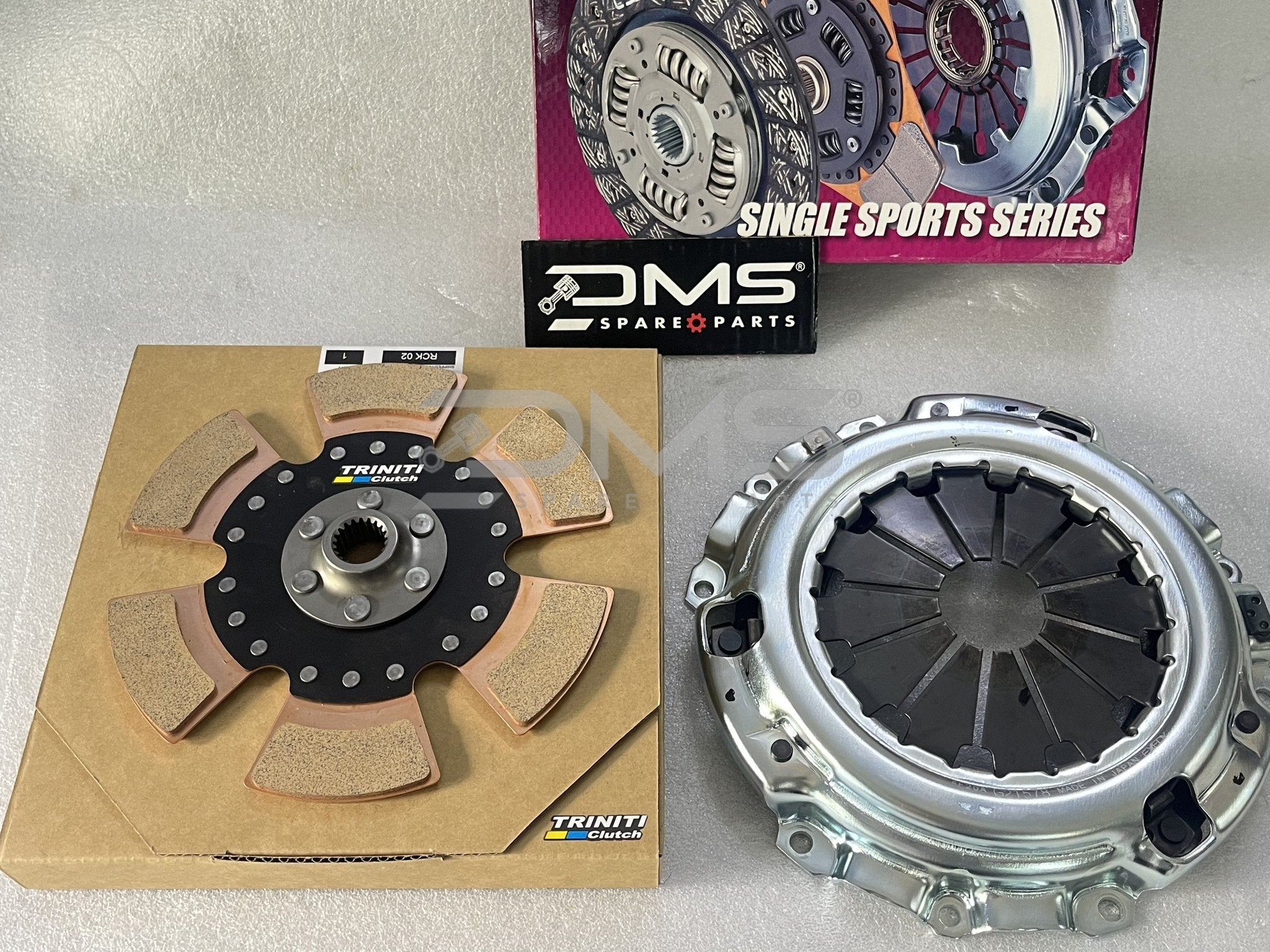 Toyota 4EFTE Triniti 6 Pad Racing Clutch Kit