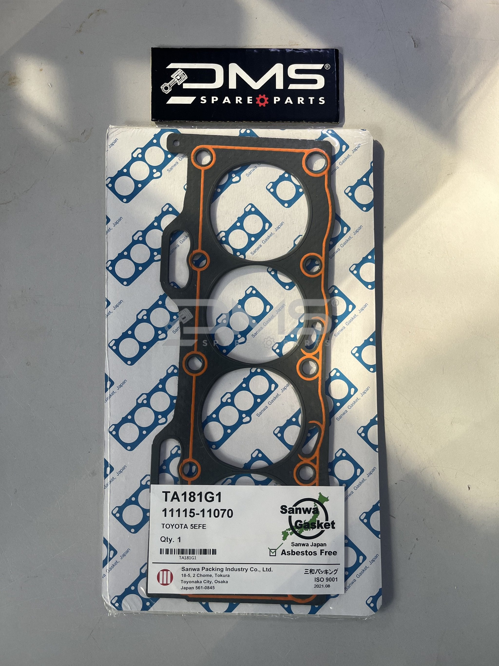 Toyota 4EFE 4EFTE 5EFE Sanwa Carbon Head Gasket