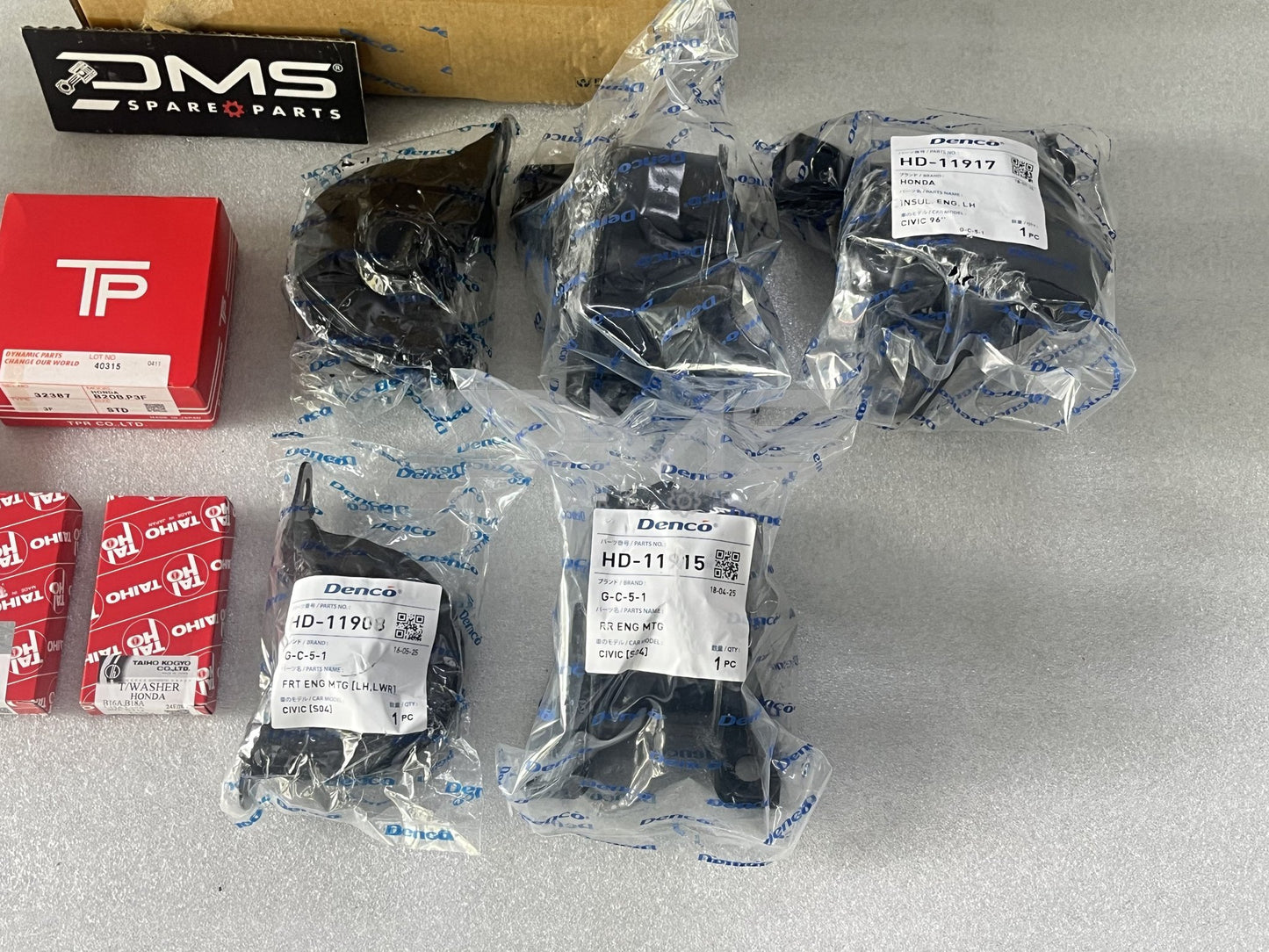 Honda Civic B20 Denco Full Engine Mounting Set