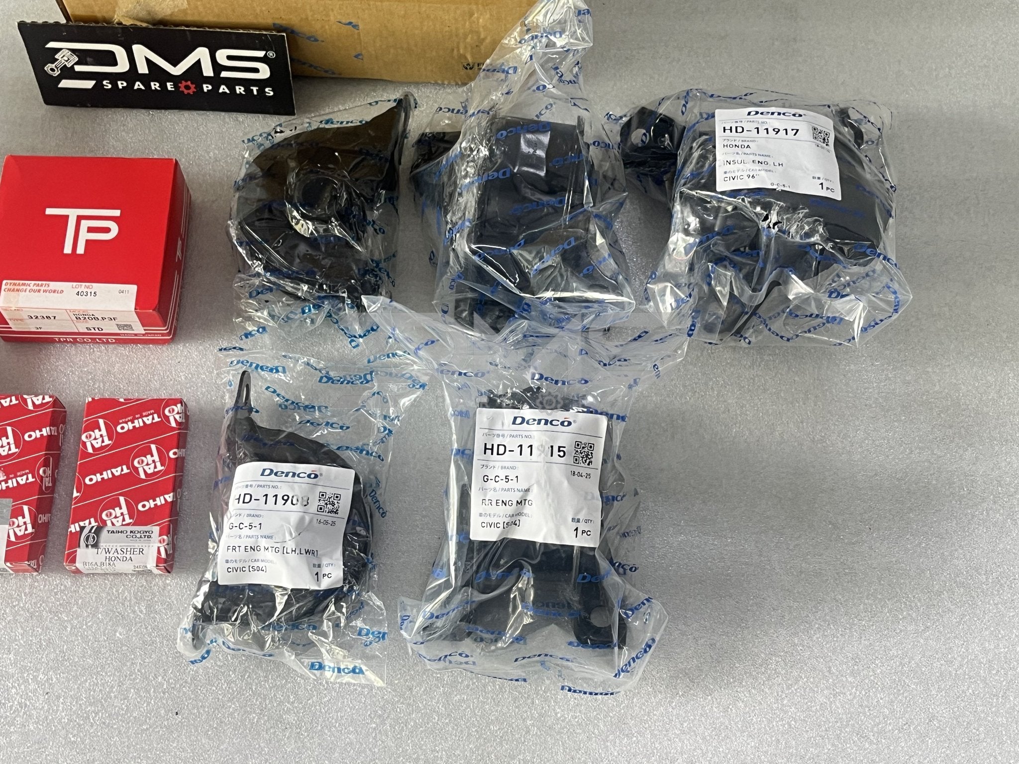 Honda Civic B20 Denco Full Engine Mounting Set
