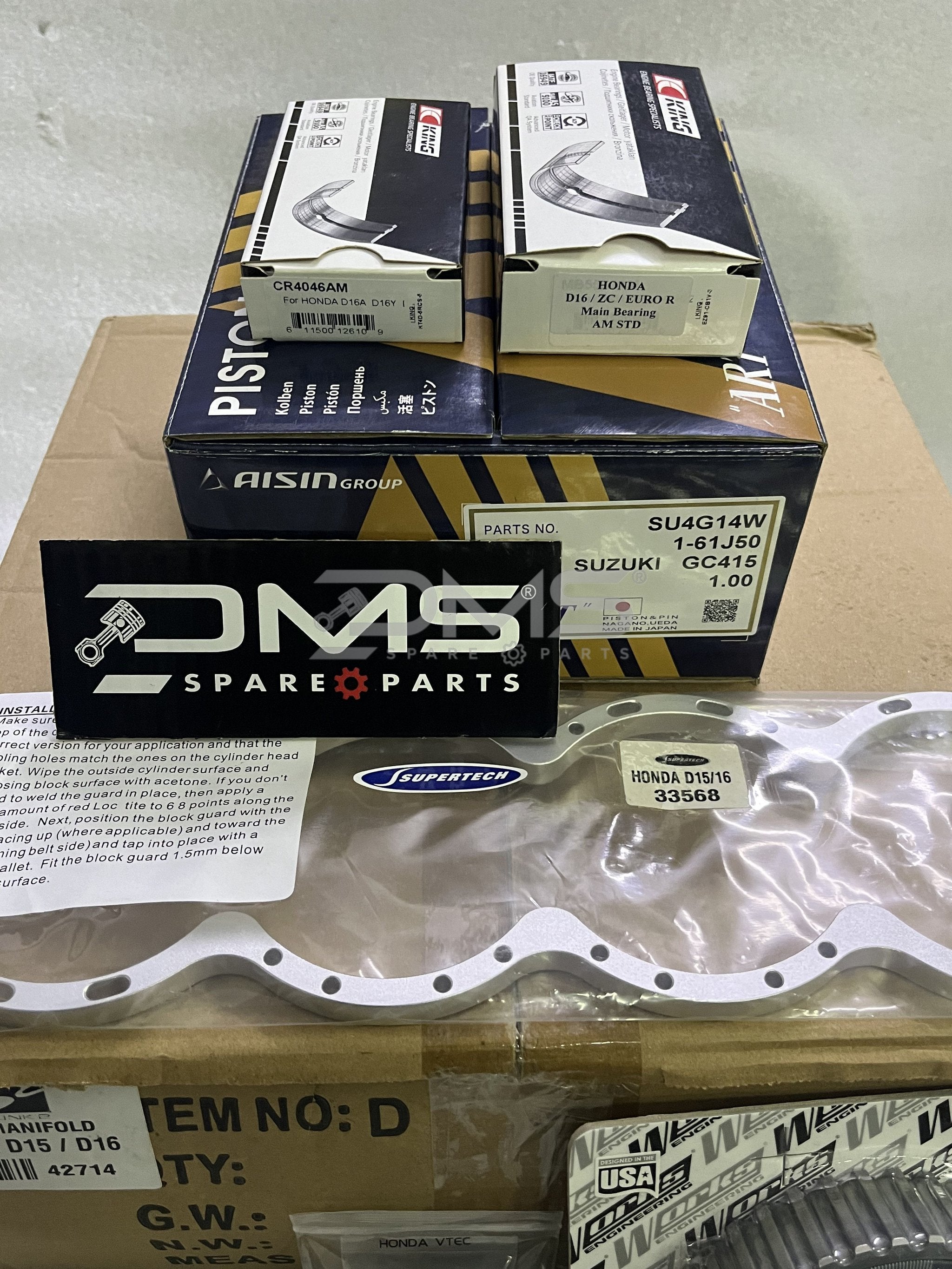 Honda D15/D16 Supertech Block Guard
