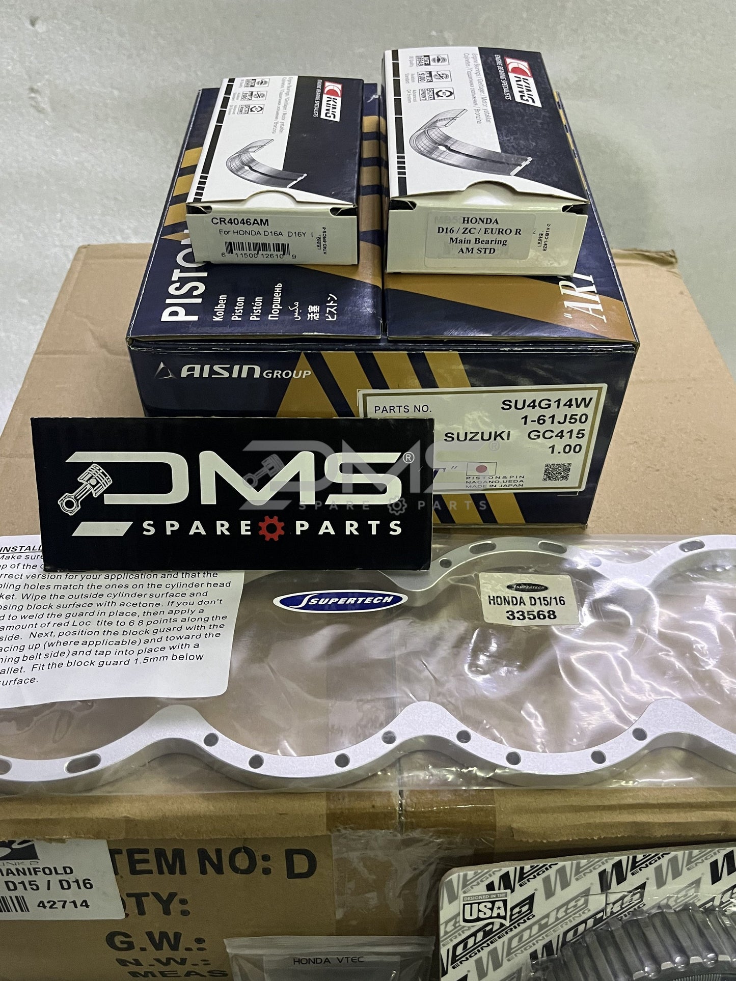 Honda D15/D16 Supertech Block Guard