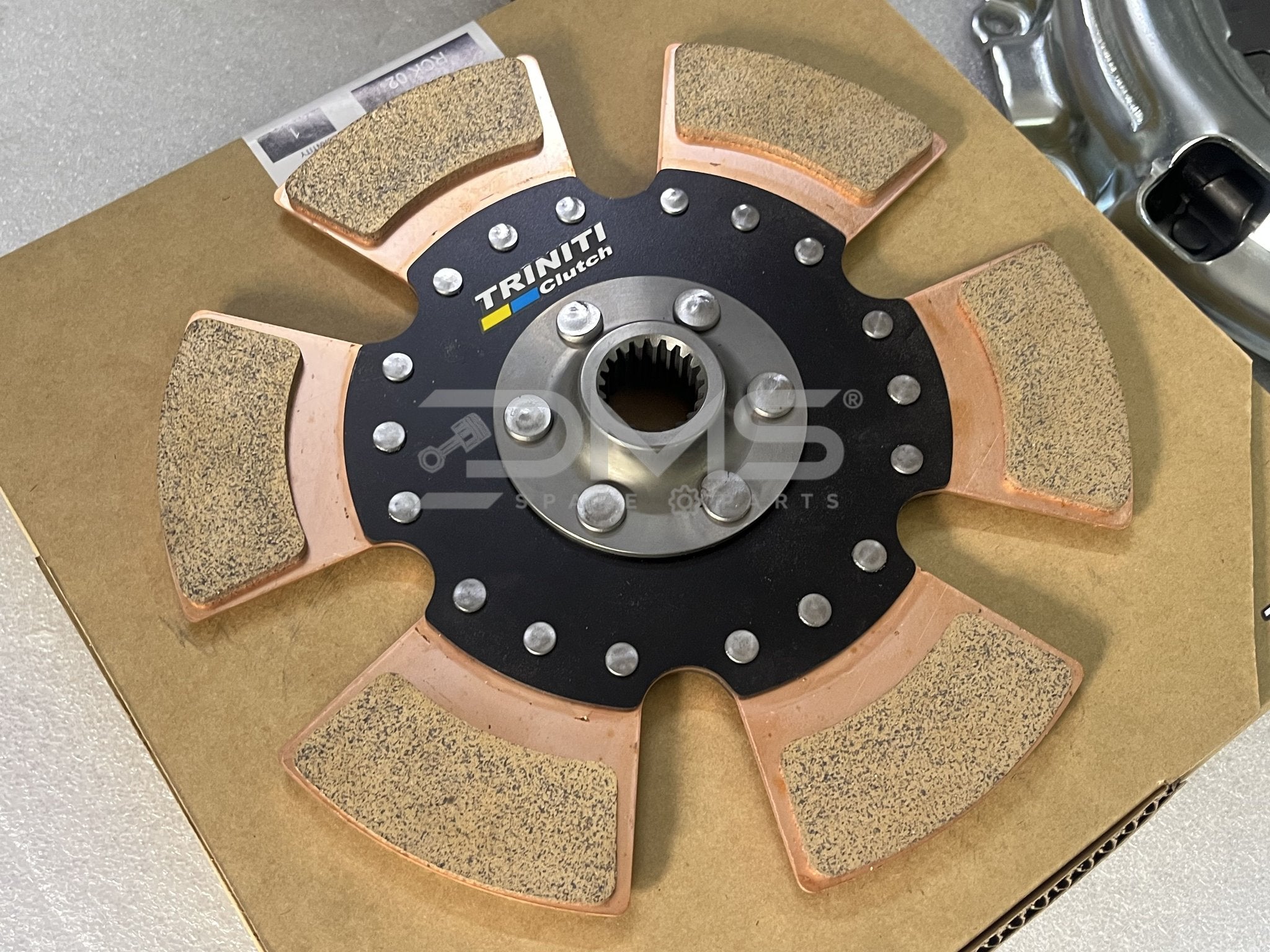 Toyota 4EFTE Triniti 6 Pad Racing Clutch Kit