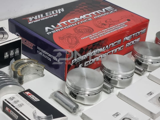 Mitsubishi 4G15T Colt Wilson Engineering Forged Piston Set
