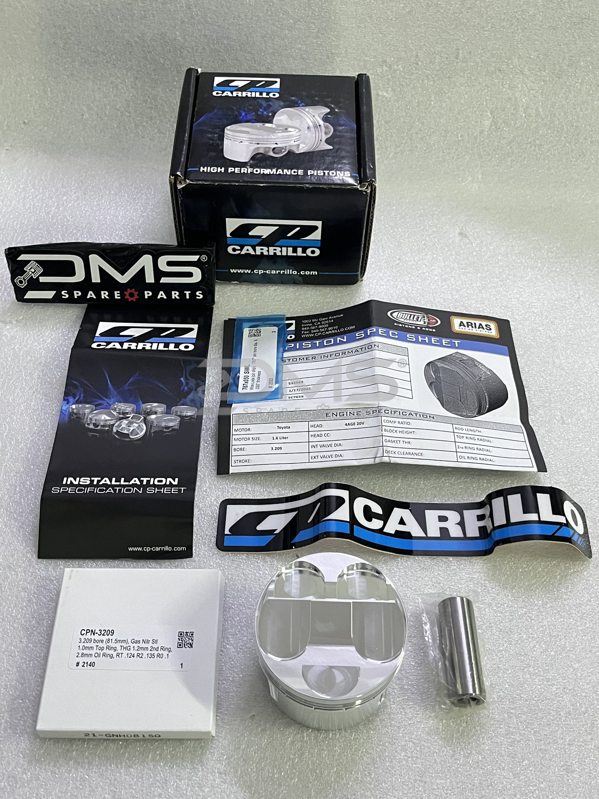 CP Carillo Single Forged Piston Replacement