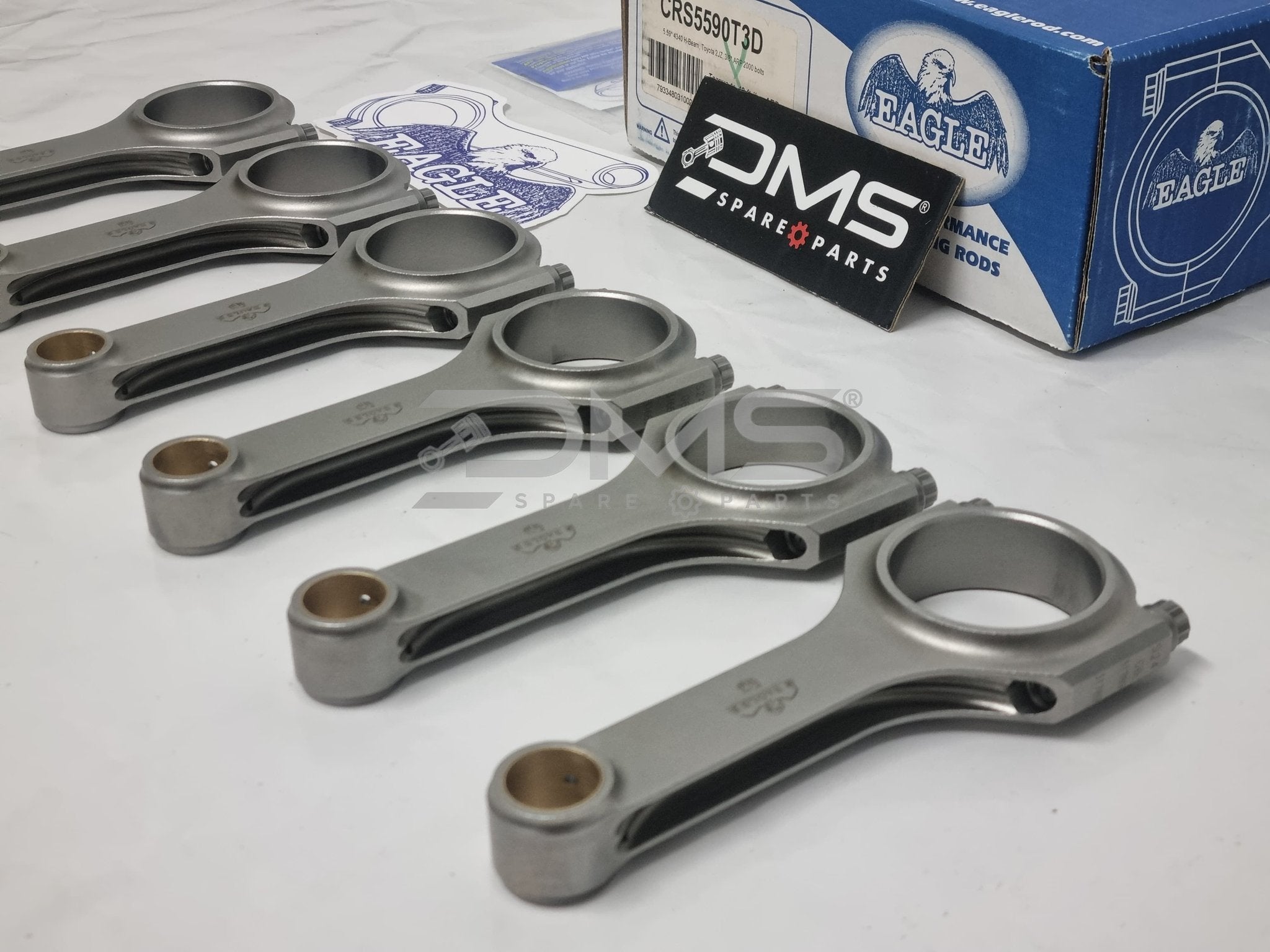 Toyota 2JZ-GTE Eagle H-Beam Rods 5.590