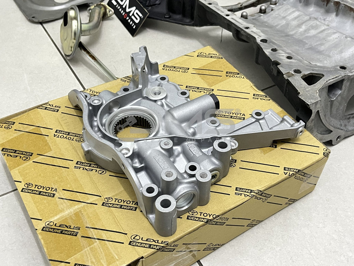 Toyota 2JZ-GTE Original Toyota Oil Pump Replacement