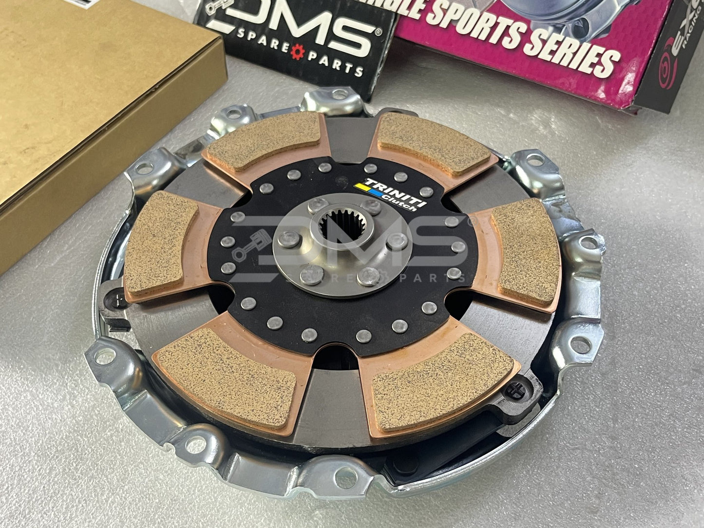 Toyota 4EFTE Triniti 6 Pad Racing Clutch Kit