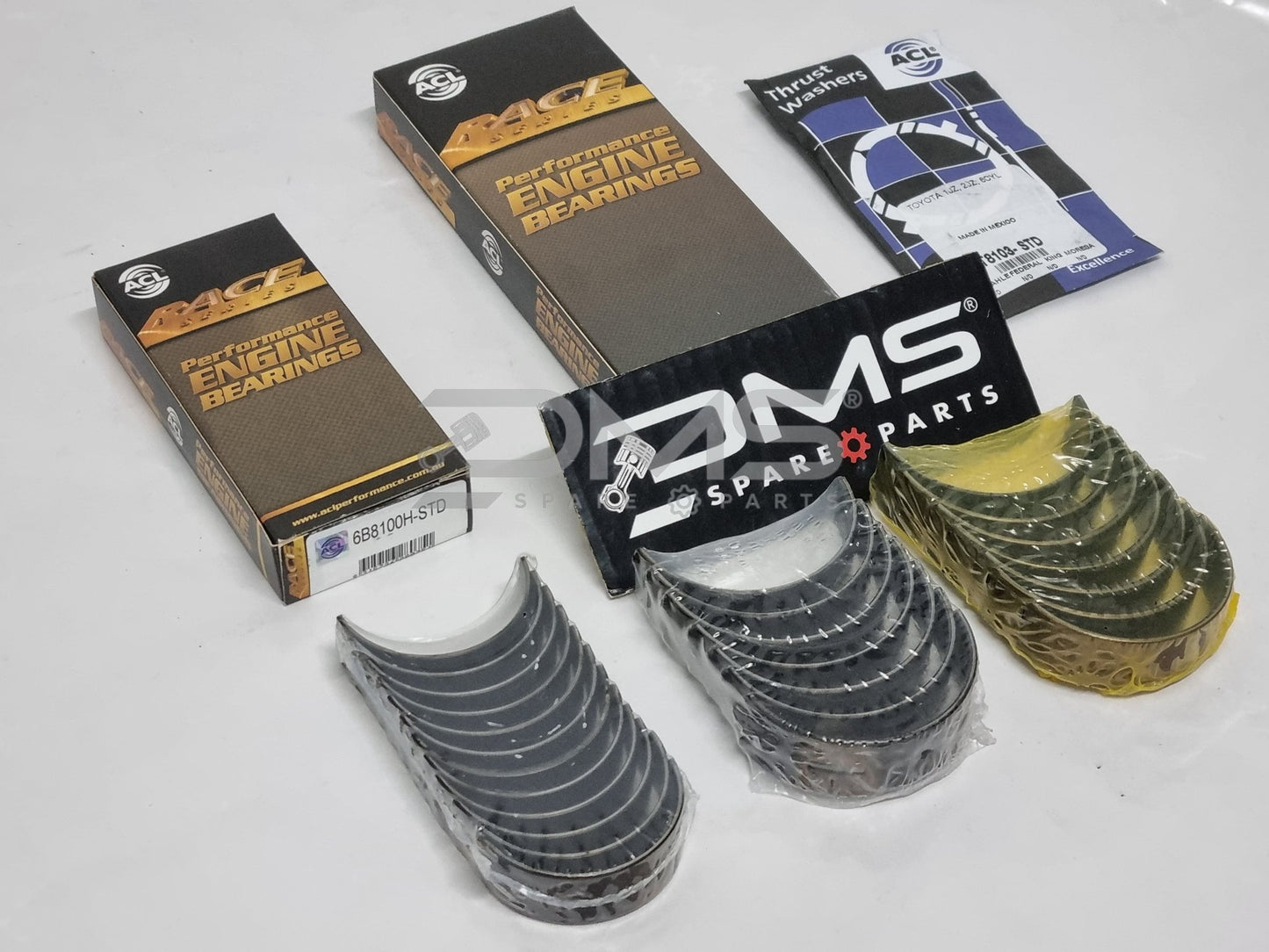 Toyota 2JZ-GTE ACL Race Bearings STD Full Set With Thrust Washers
