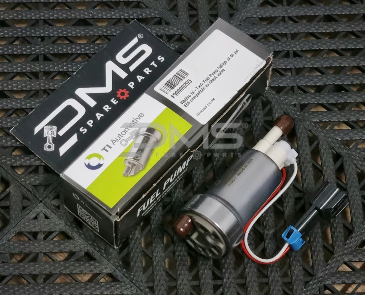 Walbro In-Tank Fuel Pump 535lph at 40 psi E85 compatible